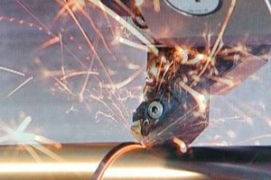 Ceratizit Welding Sparks fly welding and cutting metal